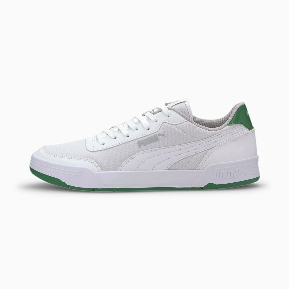 Puma Caracal Style Férfi Sportcipő - Fehér/Zöld ( Hungary - DJUIB4905 )
